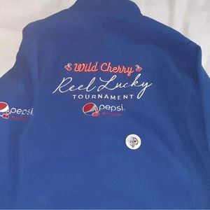 Pepsi/Mardi Gras Casino Fleece.  Rare/HTF /w Casino Chip